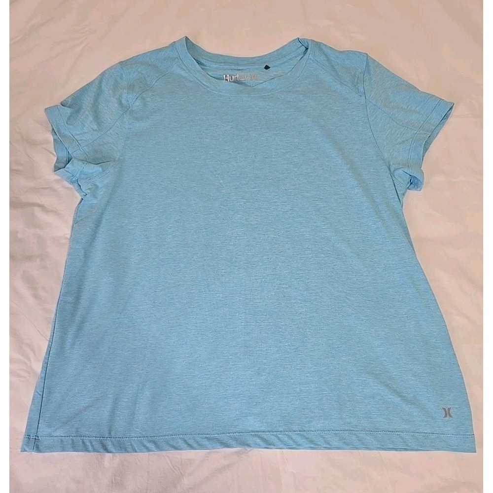 Women's XL Hurley Short-Sleeve Blue T-shirt